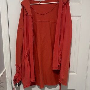 Free People Hooded Sweater